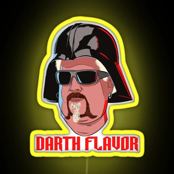 Darth Flavor RGB Neon Sign