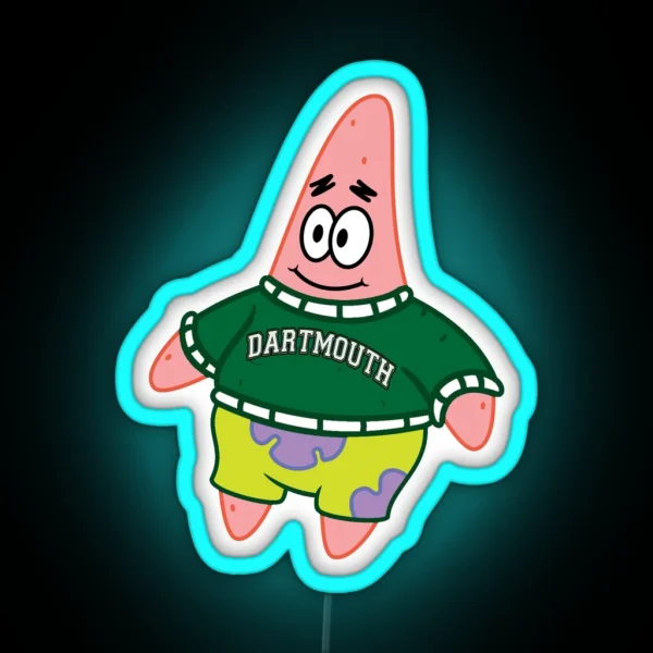 Dartmouth Patrick RGB Neon Sign
