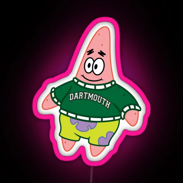 Dartmouth Patrick RGB Neon Sign