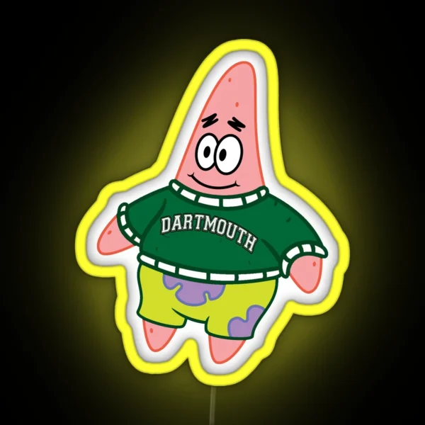 Dartmouth Patrick RGB Neon Sign
