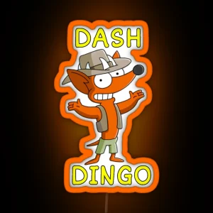 Dash Dingo RGB Neon Sign