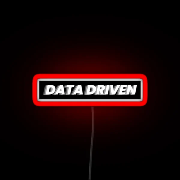 Data Driven RGB Neon Sign