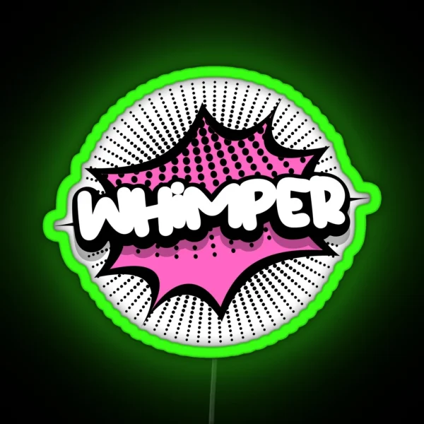 Data Whisperer Whisperering RGB Neon Sign