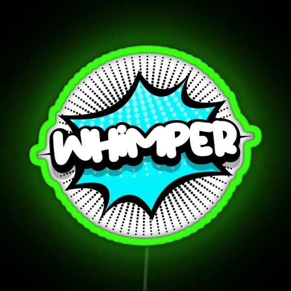 Data Whisperer Whizz Whisperers RGB Neon Sign