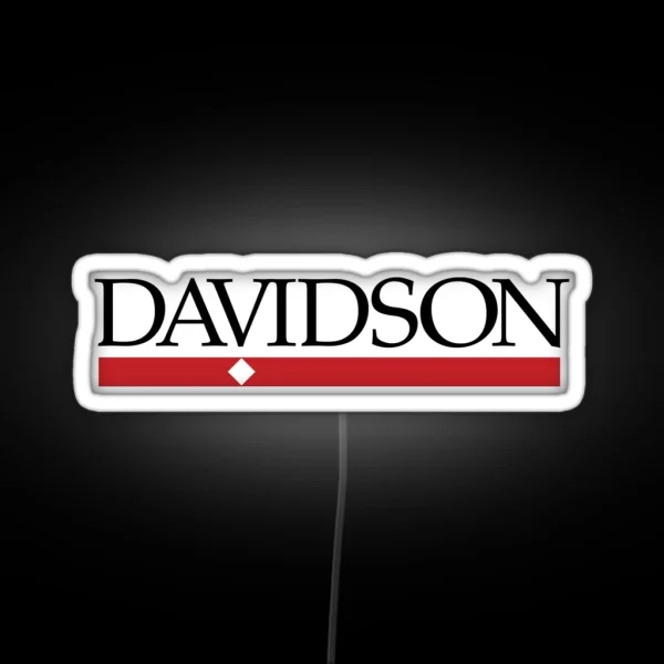Davidson College RGB Neon Sign