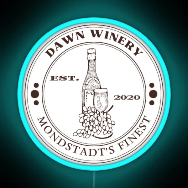 Dawn Winery Mondstadt S Finest RGB Neon Sign
