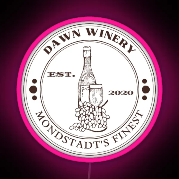 Dawn Winery Mondstadt S Finest RGB Neon Sign