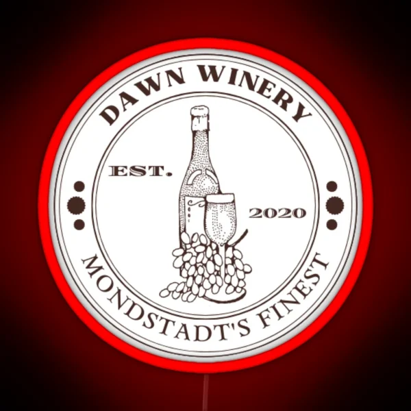 Dawn Winery Mondstadt S Finest RGB Neon Sign