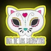 Day Of The Dead Kitty Cat Led RGB Neon Sign - Image 5