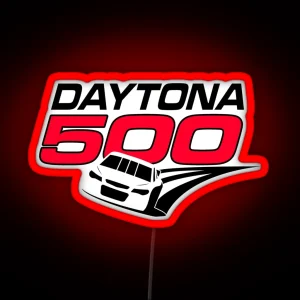 Daytona 500 RGB Neon Sign