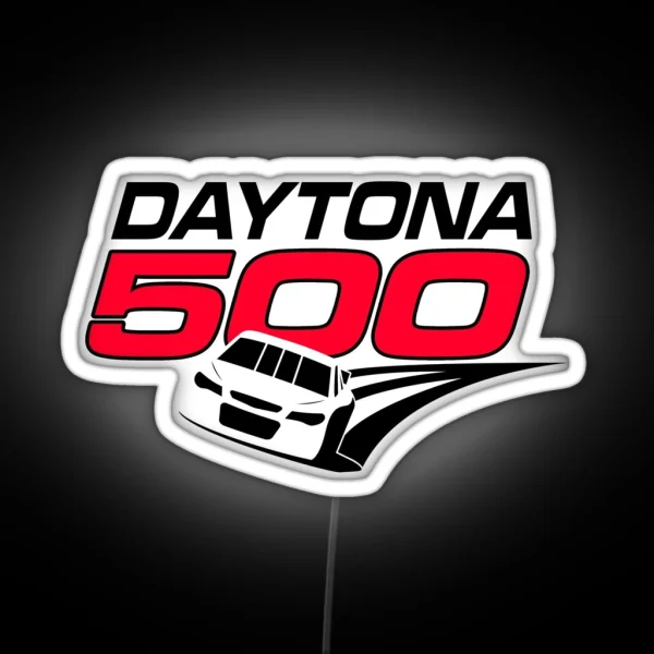 Daytona 500 RGB Neon Sign