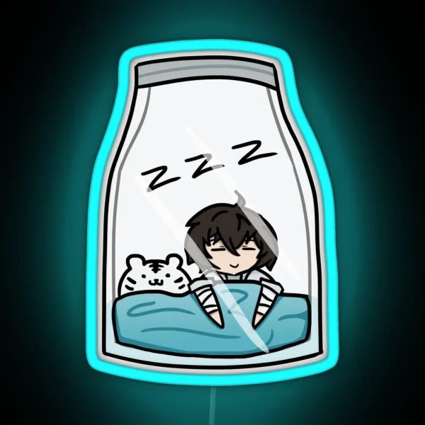 Dazai In A Jar RGB Neon Sign