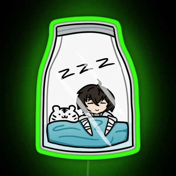 Dazai In A Jar RGB Neon Sign