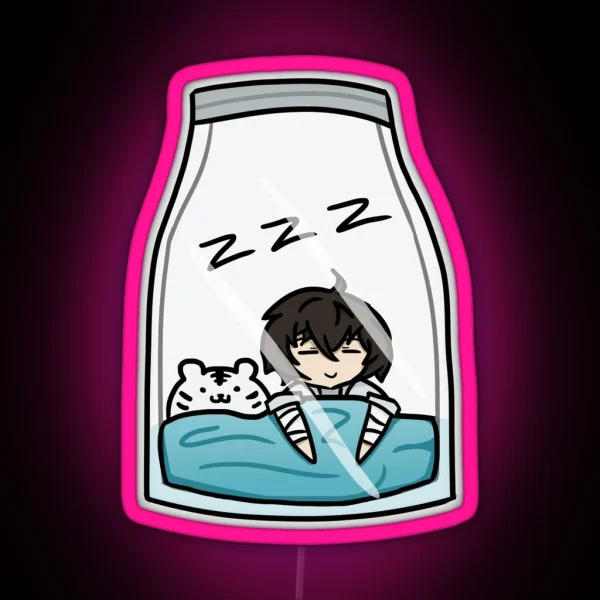 Dazai In A Jar RGB Neon Sign