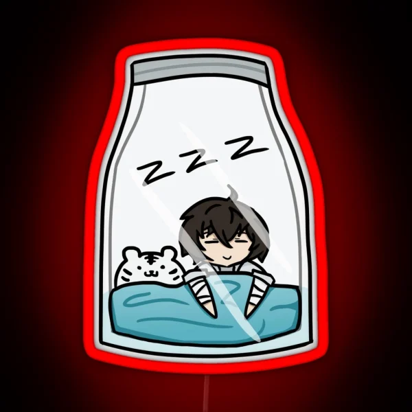 Dazai In A Jar RGB Neon Sign