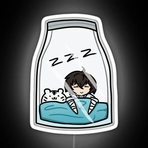 Dazai In A Jar RGB Neon Sign