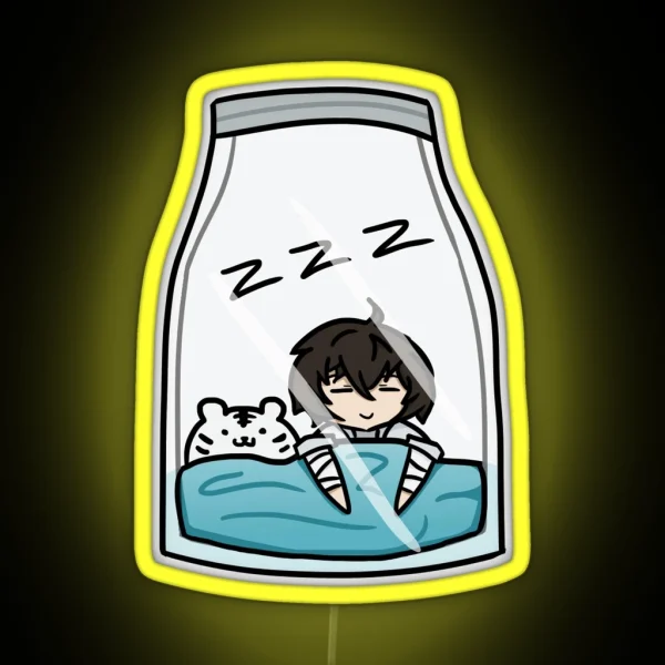 Dazai In A Jar RGB Neon Sign