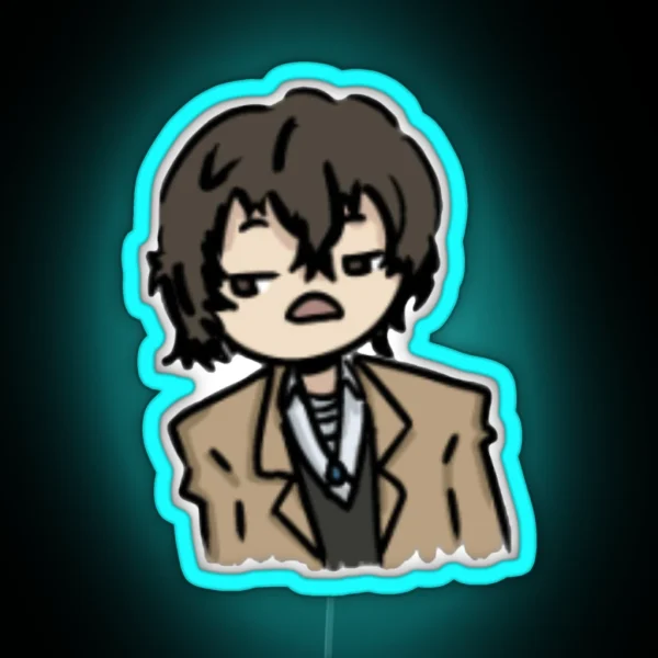 Dazai Osamu RGB Neon Sign