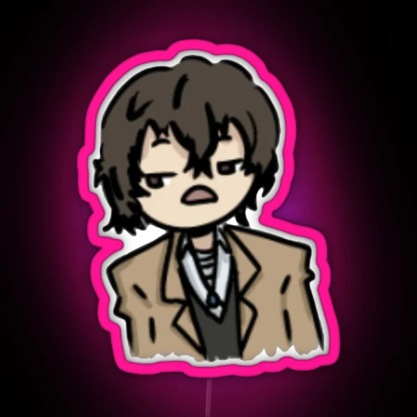 Dazai Osamu RGB Neon Sign
