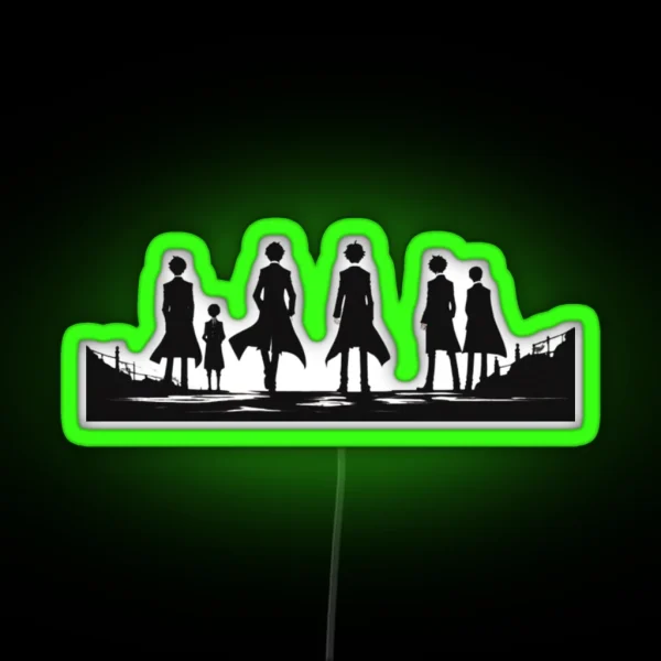 Dazai Osamu Stray Dogs RGB Neon Sign