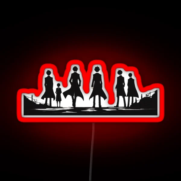 Dazai Osamu Stray Dogs RGB Neon Sign