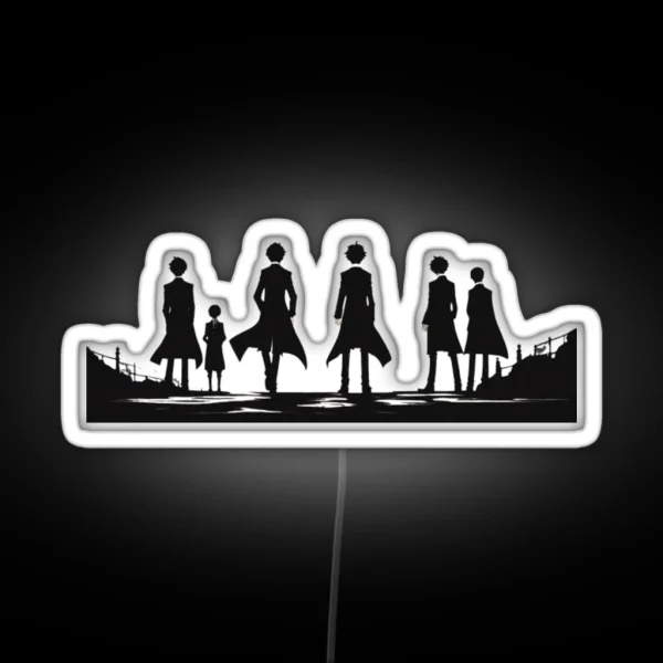 Dazai Osamu Stray Dogs RGB Neon Sign