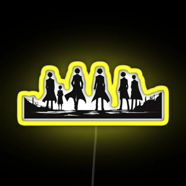 Dazai Osamu Stray Dogs RGB Neon Sign