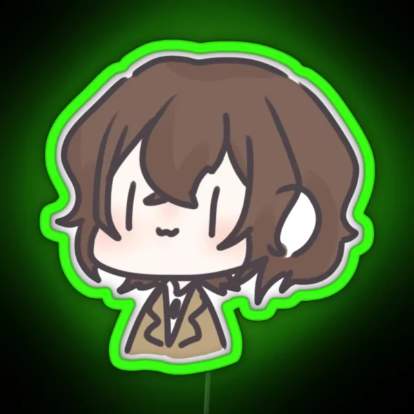 Dazai Version Cute RGB Neon Sign