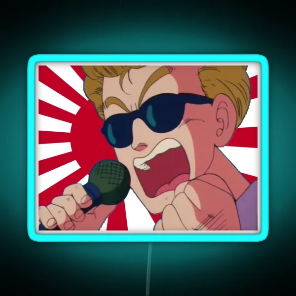 Dbz Announcer RGB Neon Sign