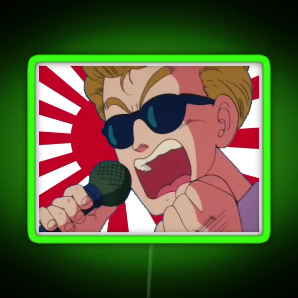 Dbz Announcer RGB Neon Sign