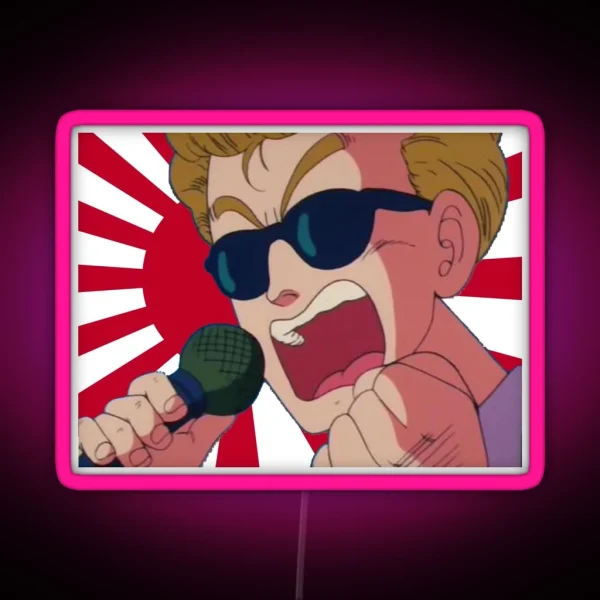 Dbz Announcer RGB Neon Sign