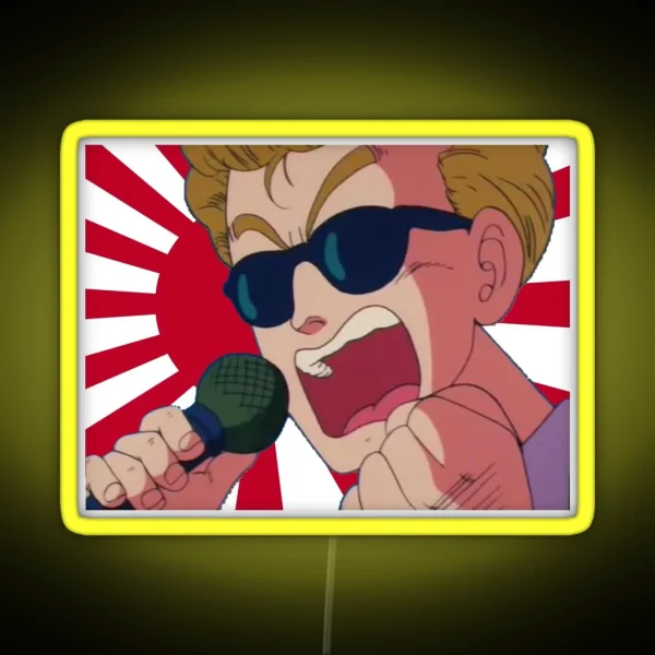 Dbz Announcer RGB Neon Sign