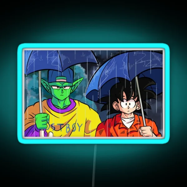Dbz Driving Test Episode RGB Neon Sign