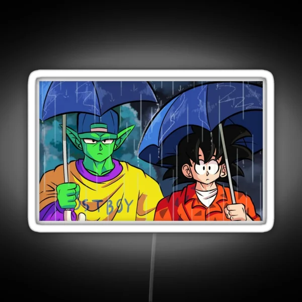 Dbz Driving Test Episode RGB Neon Sign