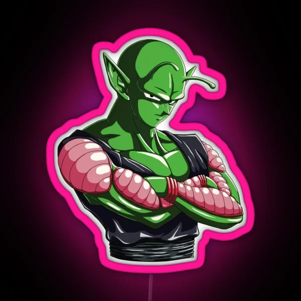 DBZ Piccolo RGB Neon Sign
