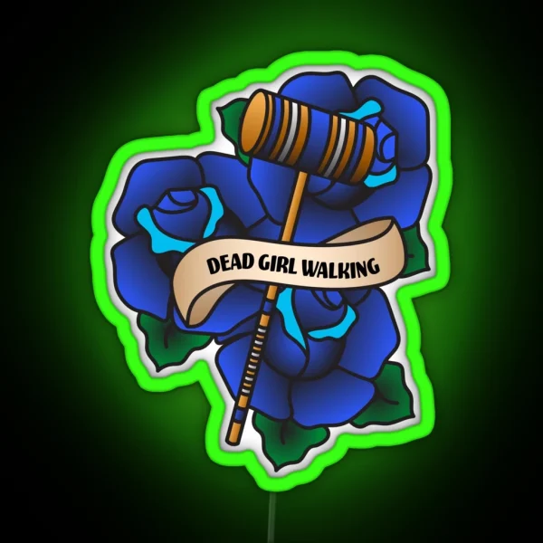 Dead Girl Walking RGB Neon Sign