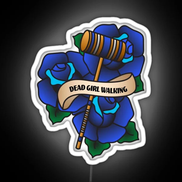 Dead Girl Walking RGB Neon Sign