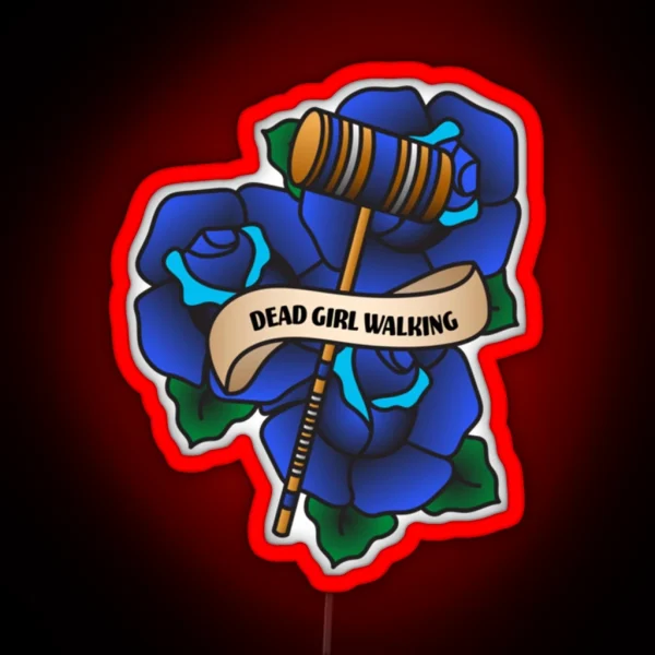 Dead Girl Walking RGB Neon Sign