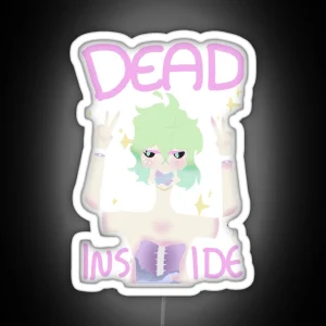 Dead Inside Yami Kawaii RGB Neon Sign