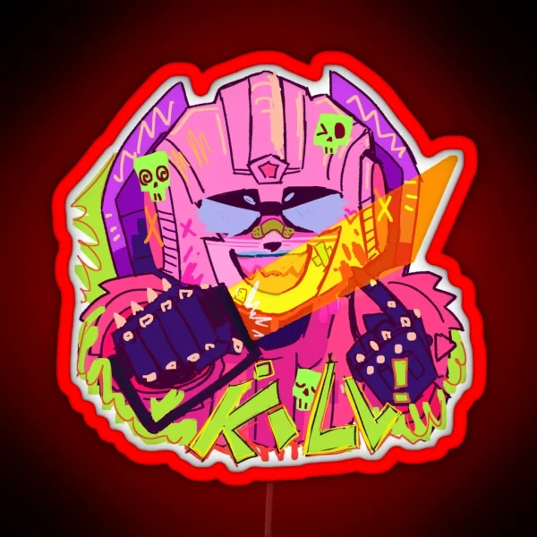 Deadly ARCEE RGB Neon Sign