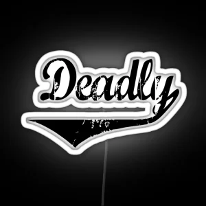 Deadly Black 0 RGB Neon Sign