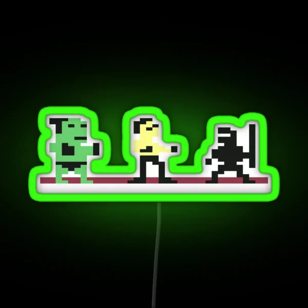 Deadly Foes RGB Neon Sign