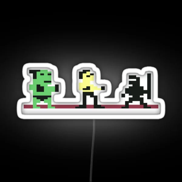 Deadly Foes RGB Neon Sign
