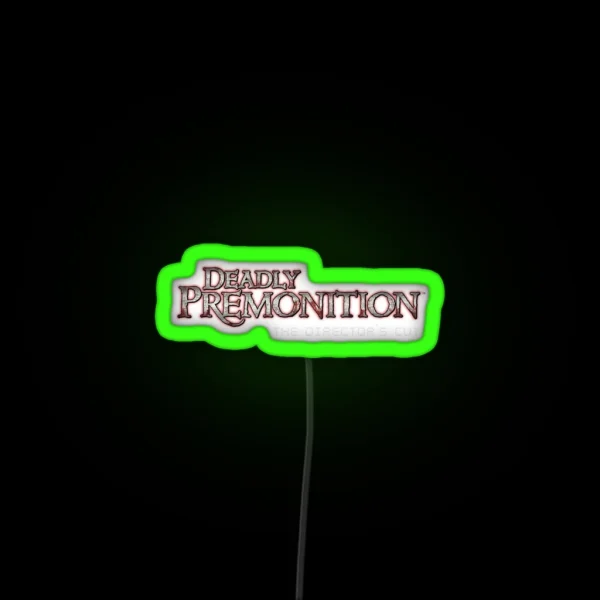 Deadly Premonition RGB Neon Sign