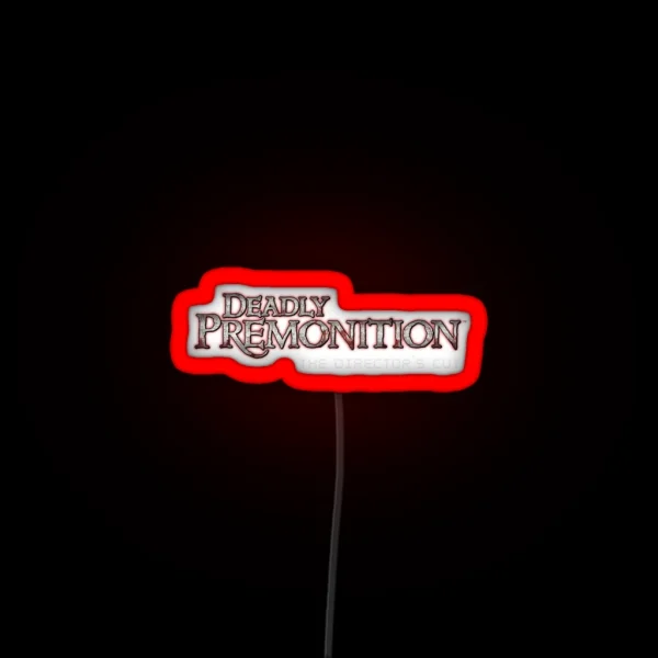 Deadly Premonition RGB Neon Sign