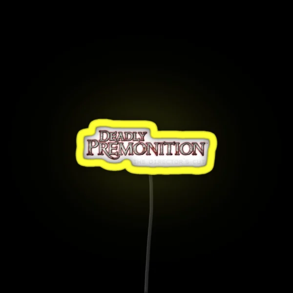 Deadly Premonition RGB Neon Sign