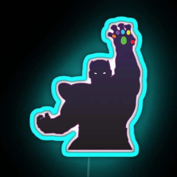 Deadly Shadow RGB Neon Sign