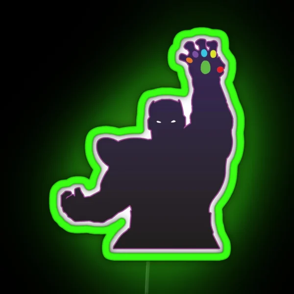 Deadly Shadow RGB Neon Sign
