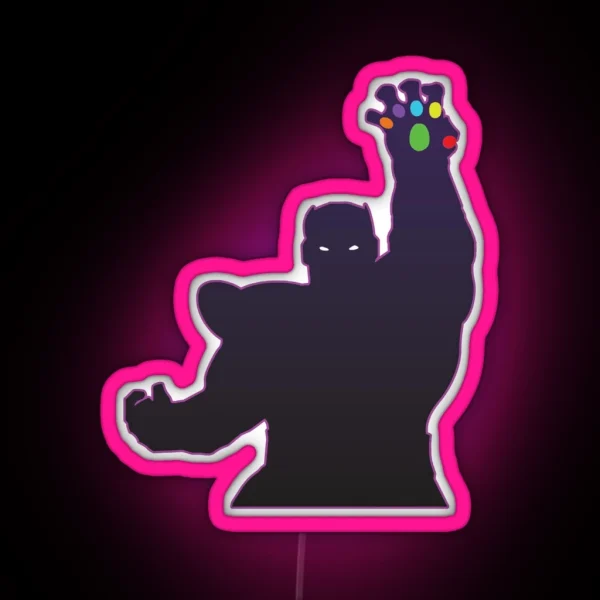 Deadly Shadow RGB Neon Sign