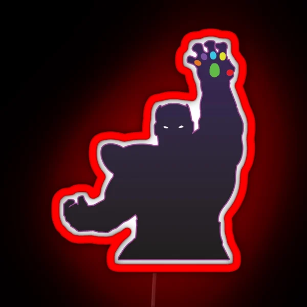 Deadly Shadow RGB Neon Sign